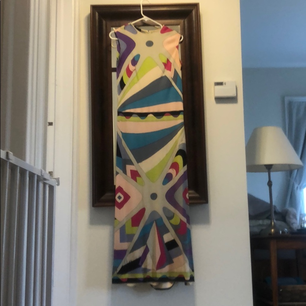 Emilio Pucci silk maxi